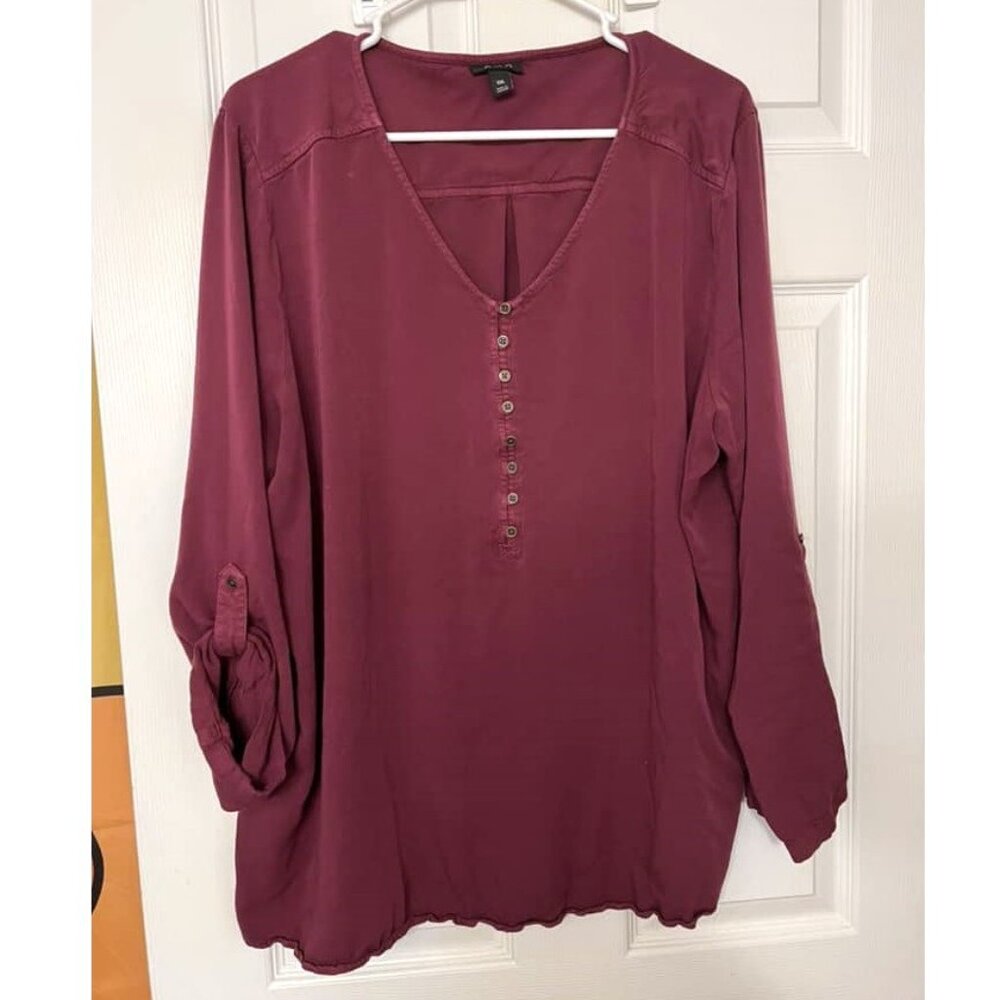 Burgundy ANA Top XXL